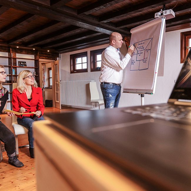 kaundvau beim Fotoshooting von Trainnovation