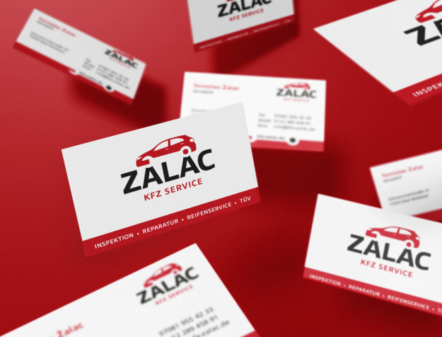 Kaundvau GmbH - Projekte - Zalac KFZ - Visitenkarten