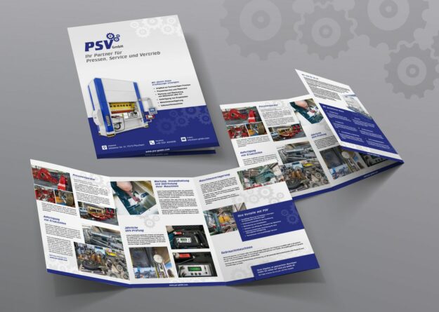 kaundvau GmbH – Projekte - PSV GmbH - Flyer